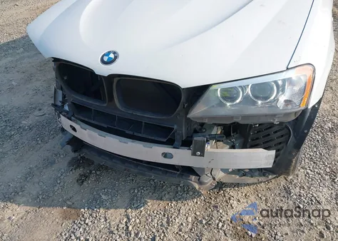 2013 BMW X3 xDrive35I z USA, uszkodzony, nr VIN 5UXWX7C55DL976753